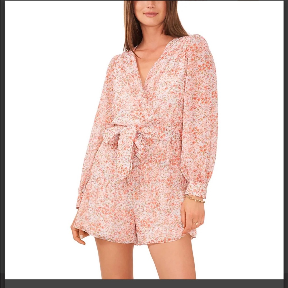 1 State Floral Romper